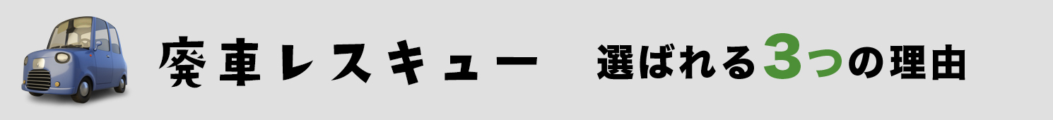 廃車レスキューについて
